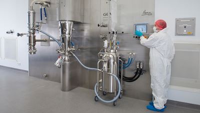 Pharma Product Fluid Bed R&D Contained