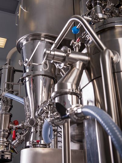 Pharma Product Fluid-Bed R&D