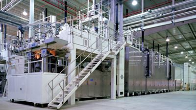 Kurzwaren – Produktionslinie
