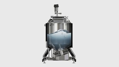 Gefäß des GEA BATCH FORMULA® PRO High-Shear-Mischers