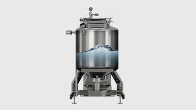 Gefäß des GEA INLINE FORMULA® SOL High-Shear-Mischers