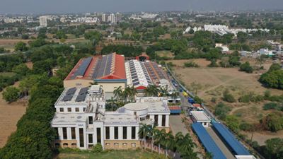 Das Bürogebäude und die Produktionsstätte von GEA in Vadodara decken nahezu 50% des Strombedarfs durch Solarenergie. Quelle: GEA