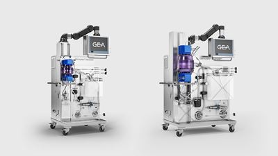 GEA single-use centrifuge kytero 500 and kytero 2000