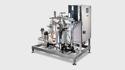 Centrifuge Skids for Craft Brewers and Cider producers available in four sizes
