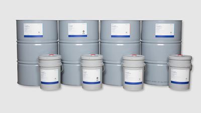 PR-OLEO® Ammoniak-Kältemaschinenöle sind in 208-Liter-Stahlfässern und 19-Liter-Kunststoffeimern erhältlich.