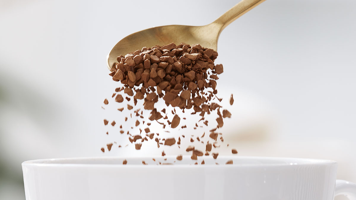 Freeze dried coffee