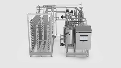 Pasteurizers for liquid food applications