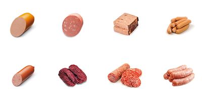 Main meat applications for GEA bowl cutting