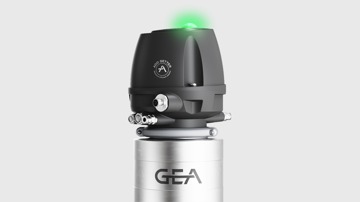 LEFF® function integrated in GEA T.VIS A-15 control top