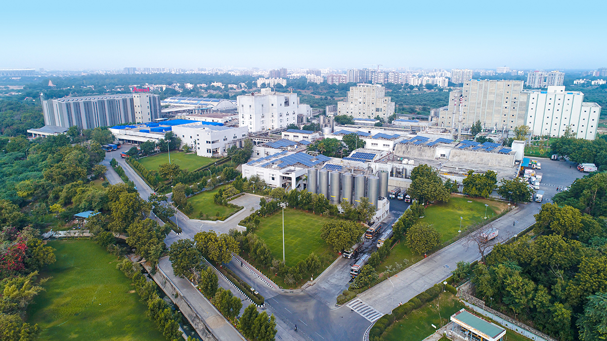 Amulfed dairy plant