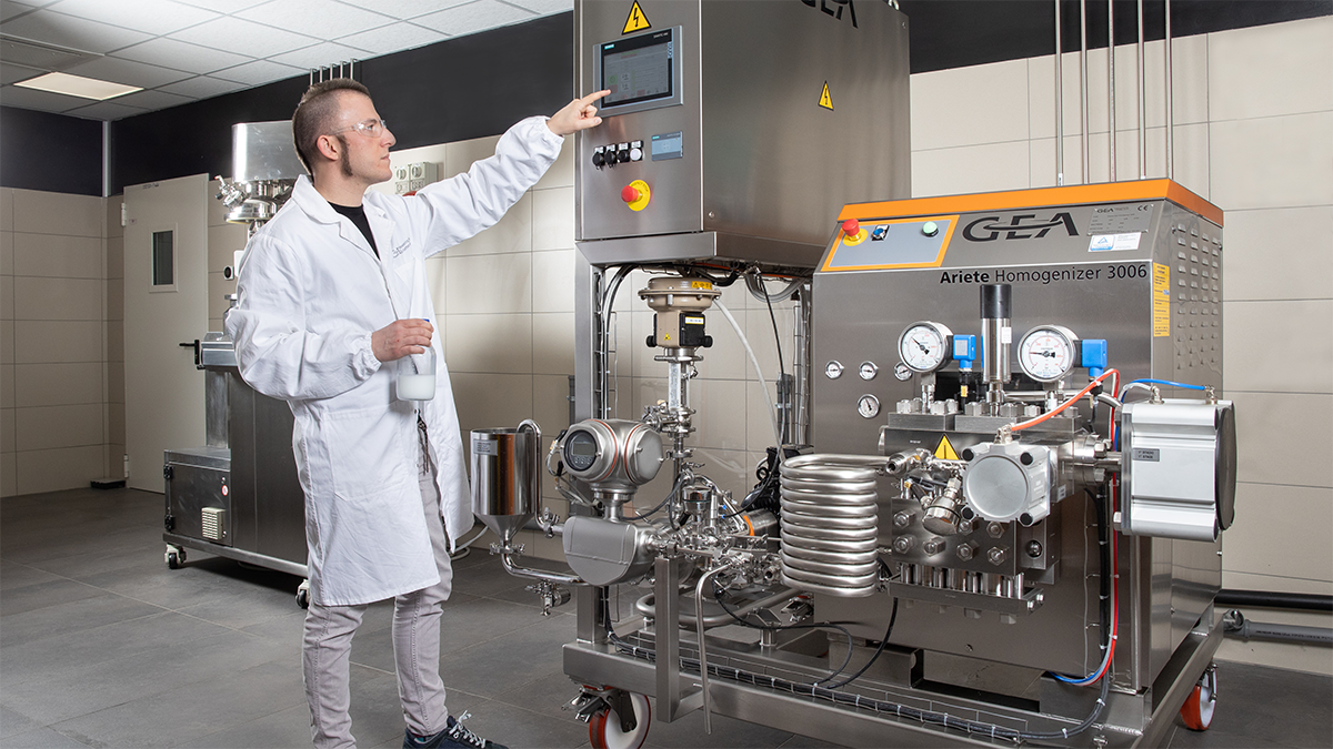 pharma skid homogenizer