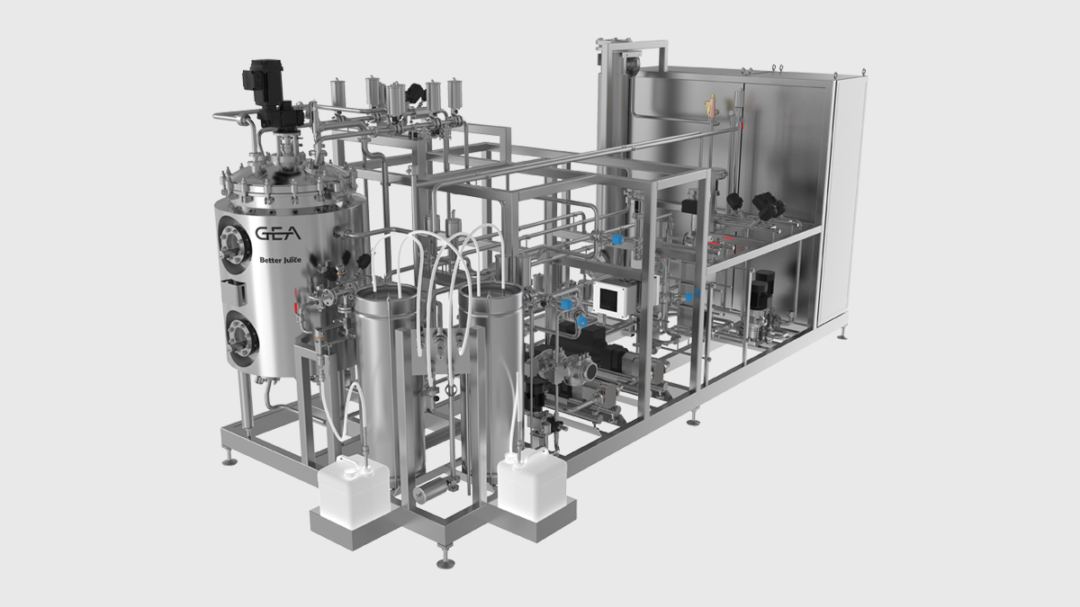 Sugar converting: GEA Better Juice Sugar Converter Skid