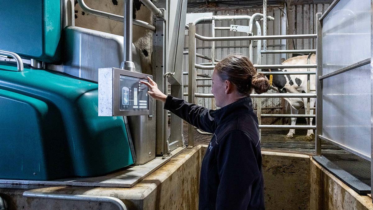 Dairy-Farmer-Chloe-Krichauff-with-GEA-DairyRobot
