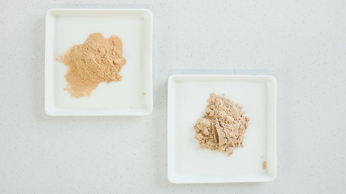 Mixed synthetic syntan powder with low bisphenol content produced on GEA NIRO® spray dryer