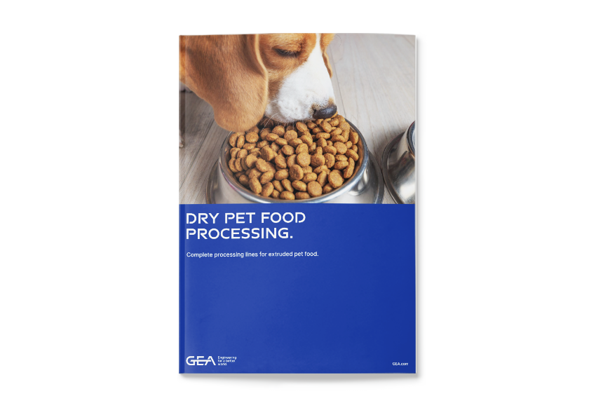pet food brochure