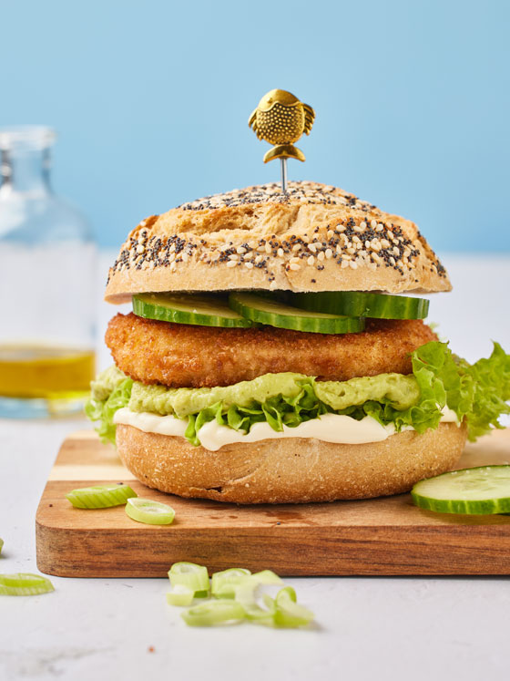 Fish burger | GEA Seafood & Fish processing and packaging