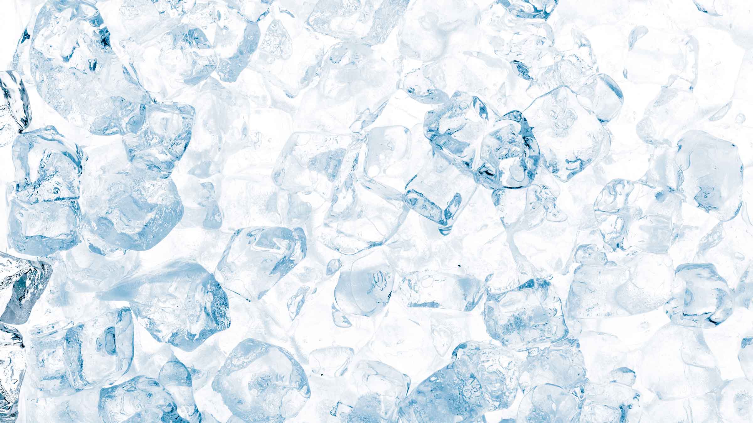 crystallization, ice cubes