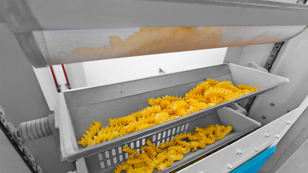 Storage and handling pasta