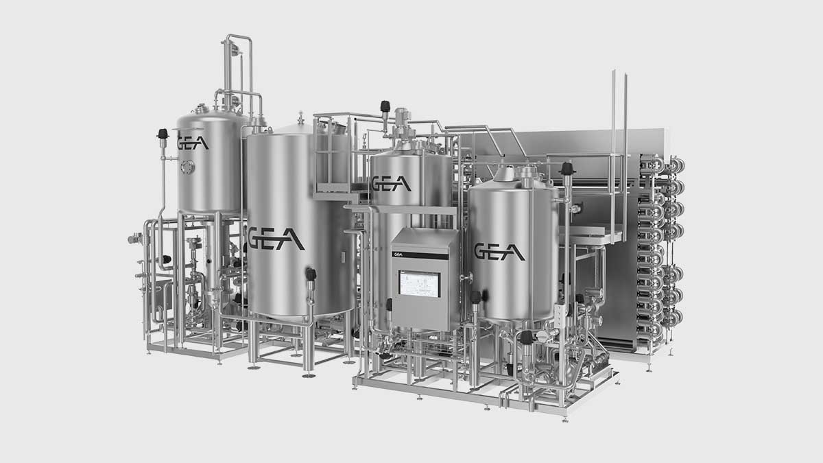 Juice pasteurizer – complex with tubular heat exchanger