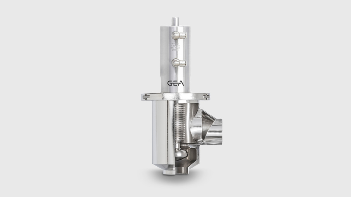 Back-pressure Valve Aseptomag® GD – standard execution