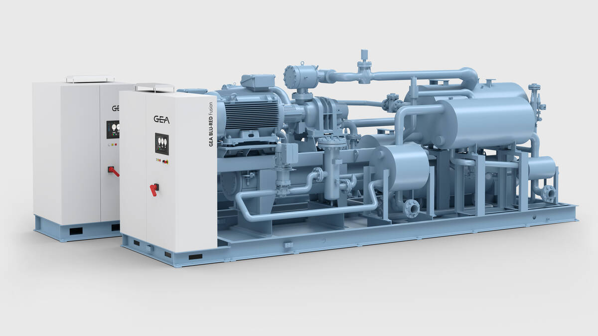 GEA Blu-Red Fusion screw compressor design