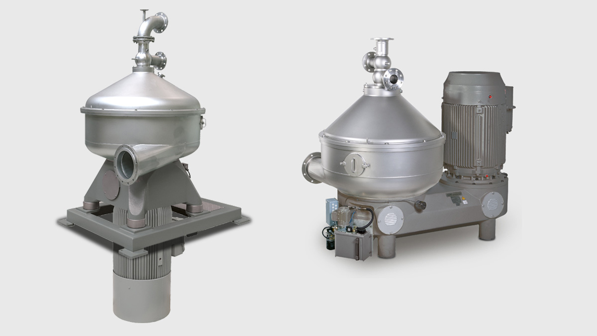 Zentrifuge - Düsenseparator SDA / SDC