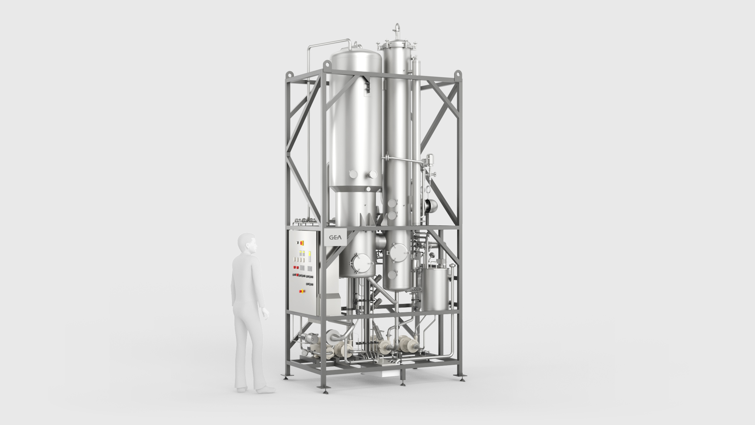 Dairy evaporation pilot plant