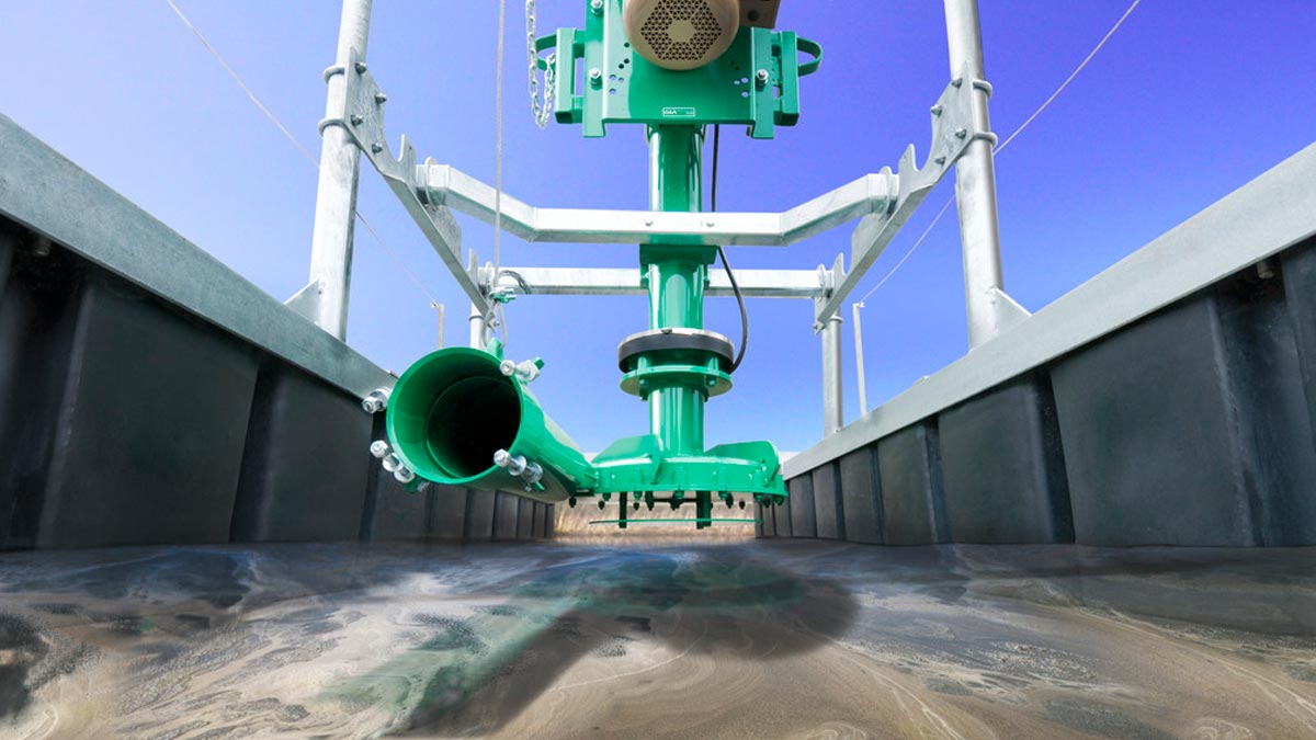 4-Inch High Pressure Pump on Pontoon