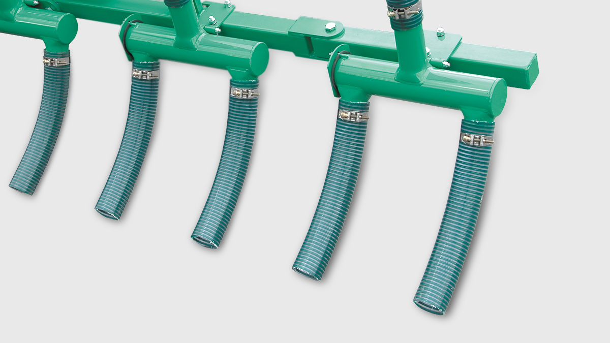 Flex Drop Hoses Tool Bar with Folding Ends