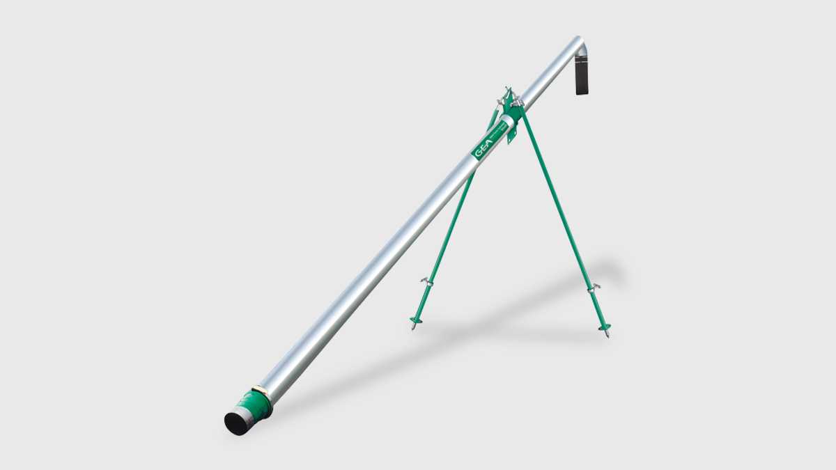 Loading Pipe on Tripod