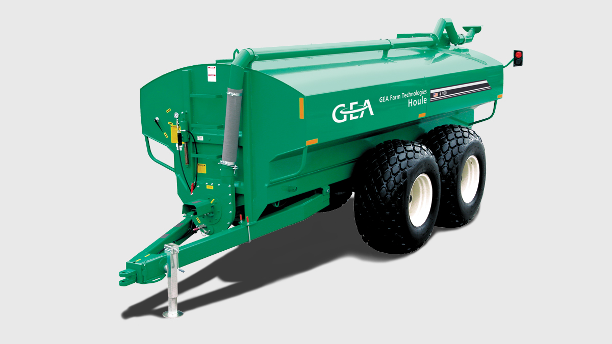 Manure Spreader with Tandem