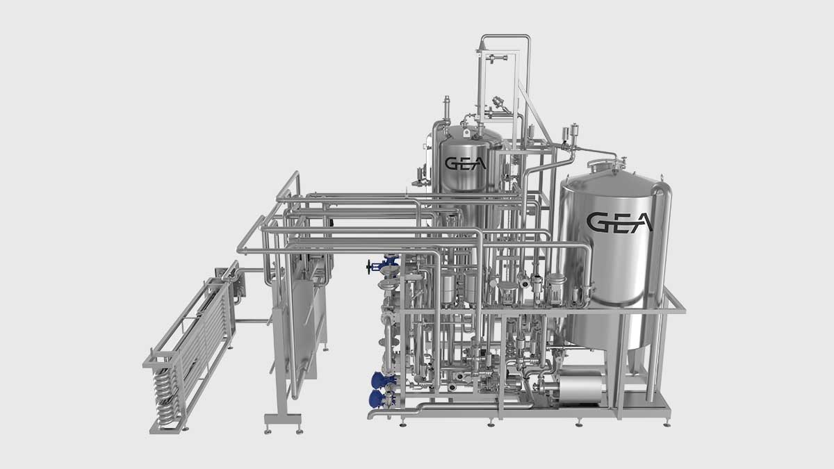 Juice pasteurizer – Hot filling with plate heat exchanger
