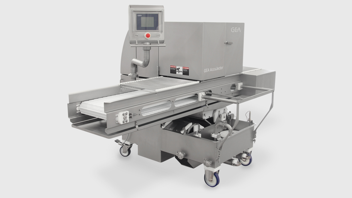 GEA AccuJector | Lakeinjektor für Geflügel und Speck