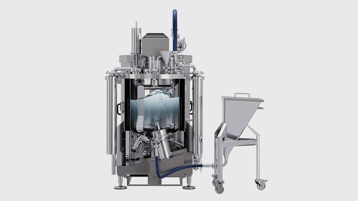 GEA BATCH FORMULA® High Shear Test Mixer 100L