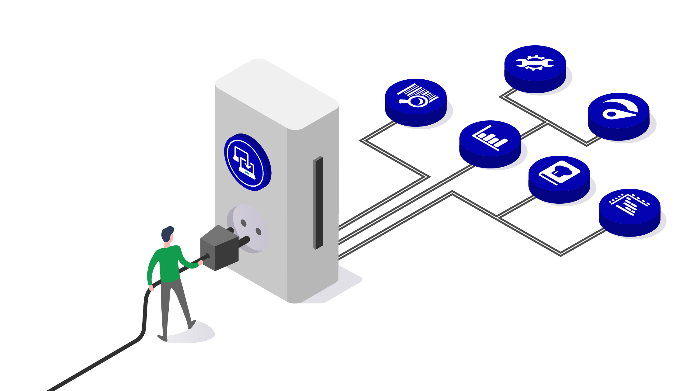 interconnecting real time production data