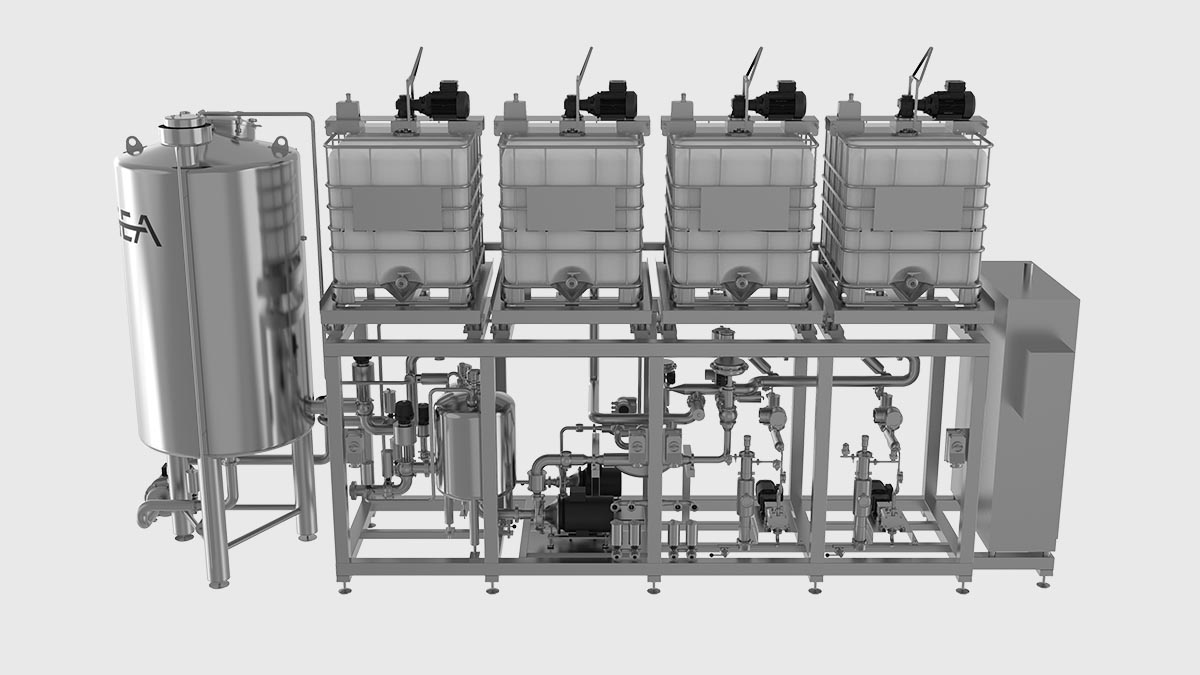 GEA DICON continuous inline blender