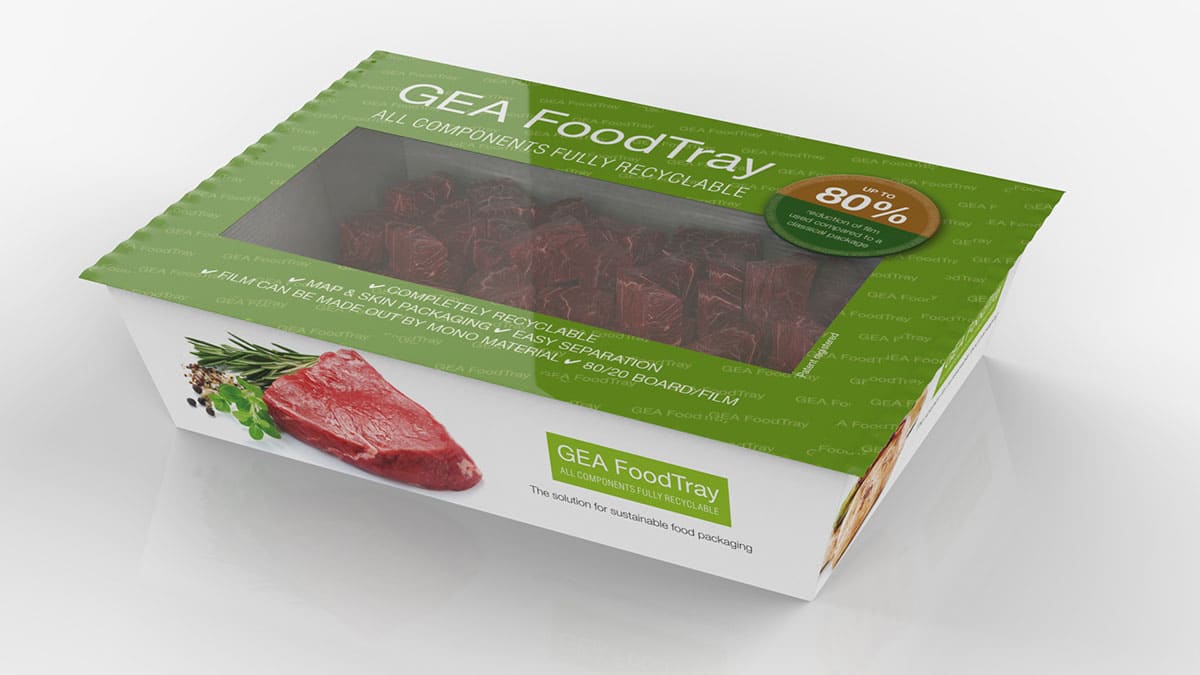 التغليف المستدام مع GEA FoodTray