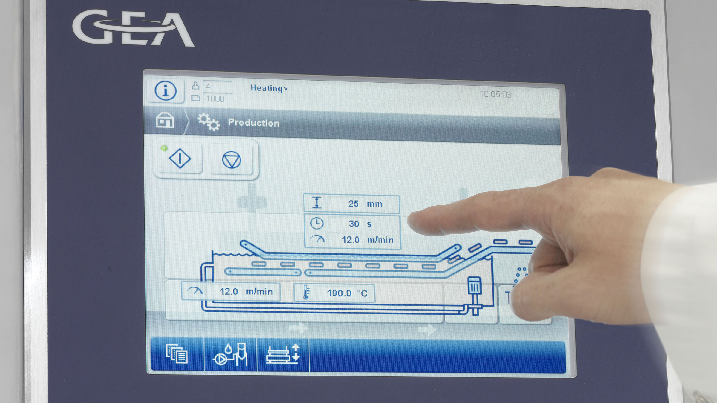 Frying oil management system for GEA Fryers