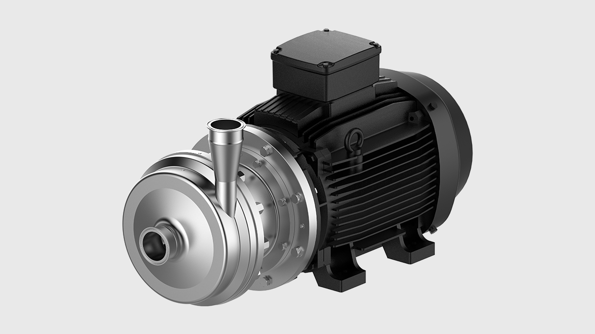 GEA Hilge HYGIA H III on motor foot