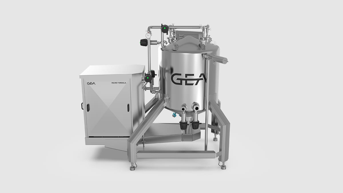 GEA INLINE FORMULA® SOL High Shear Mixer