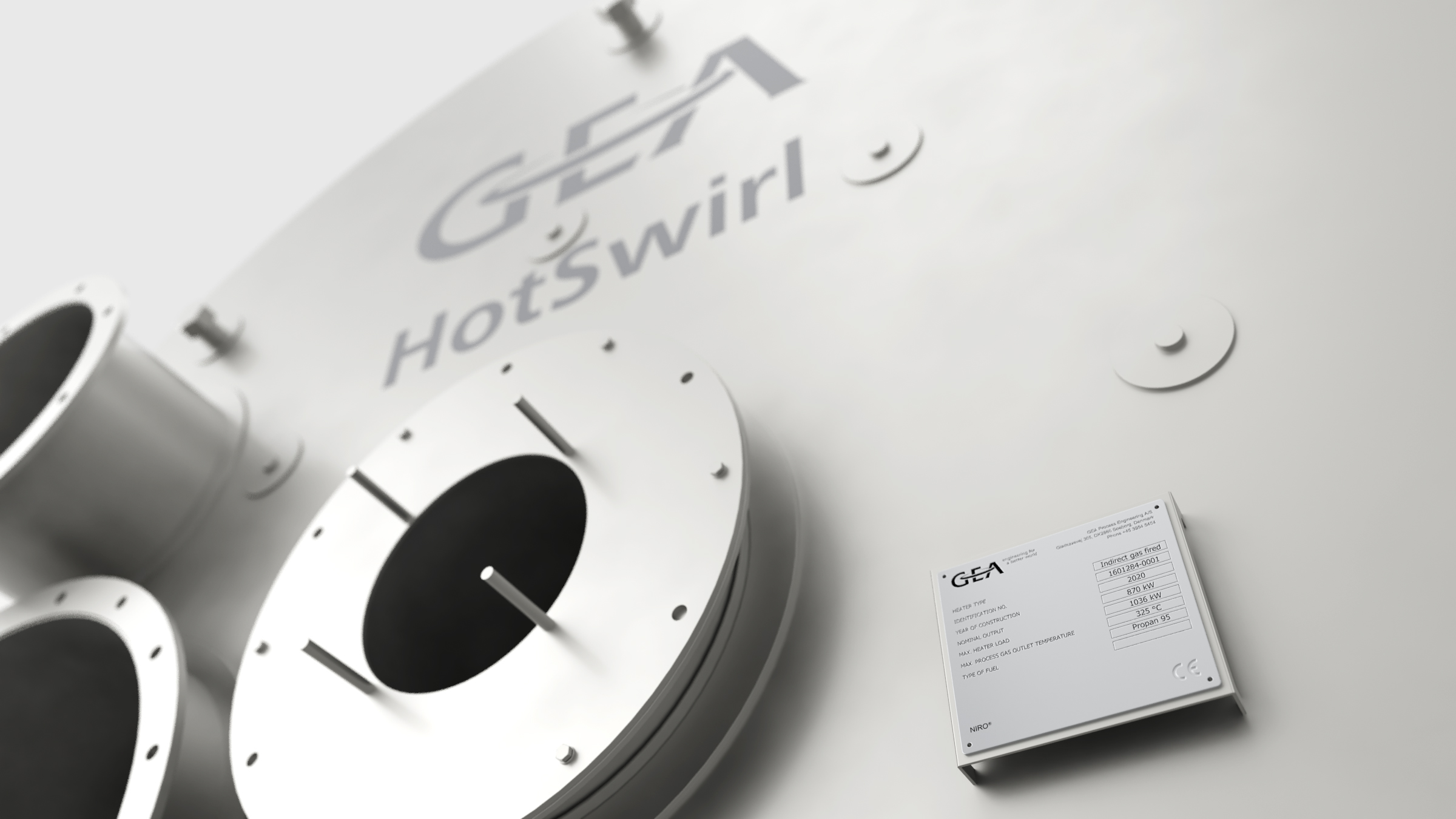 Niro Hotswirl indirect heater