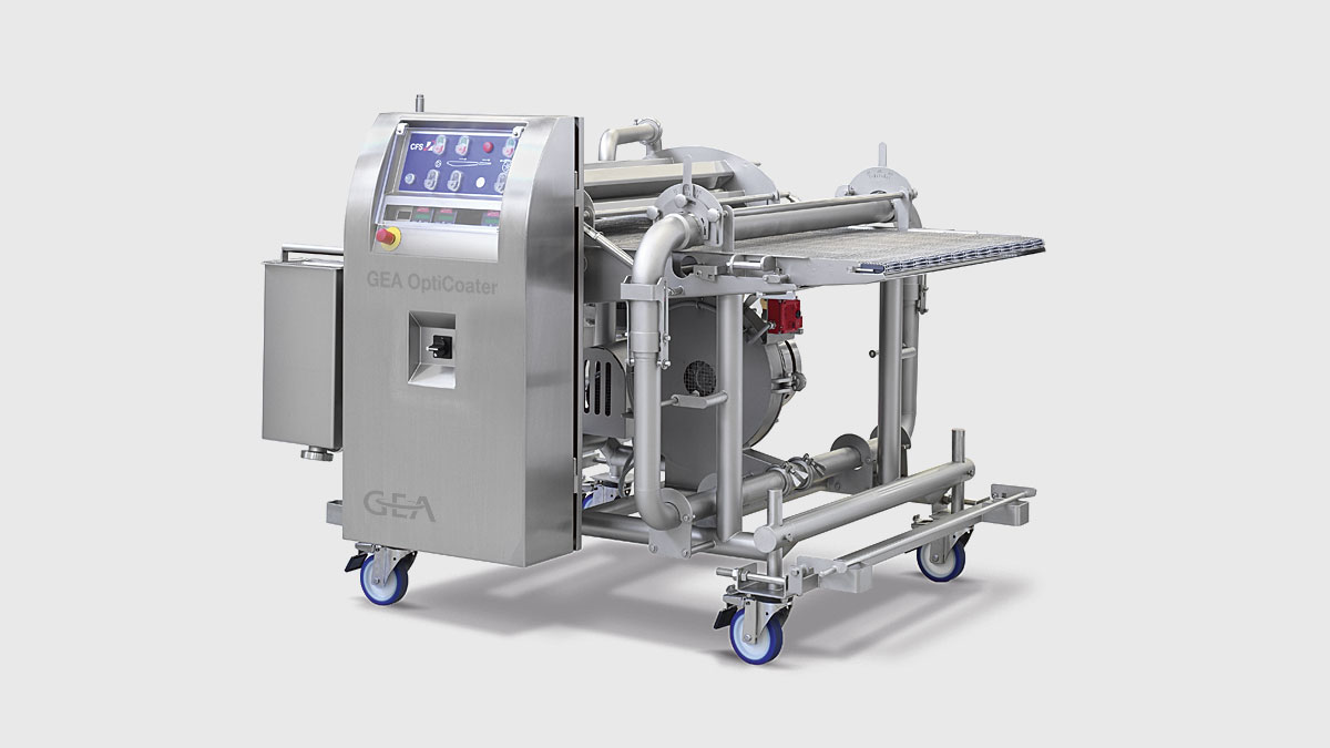 GEA OptiCoater | High-capacity batter applicator