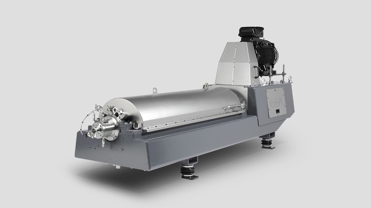 GEA pectinMaster, hygienic decanter for the extraction of pectin and other plants