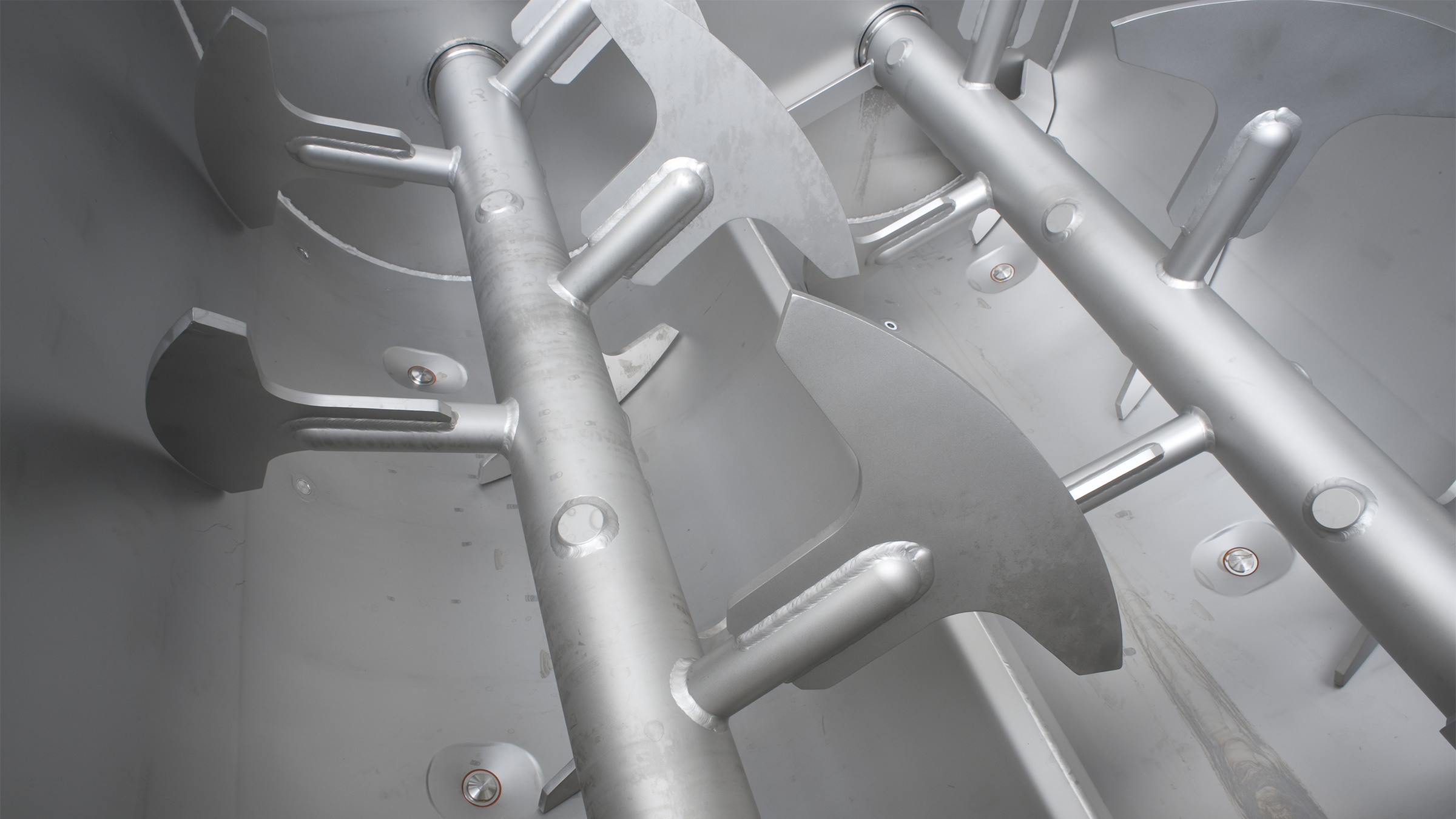 GEA ProMix | Twin-shaft mixer for food preparation - twin-shaft mixing wings