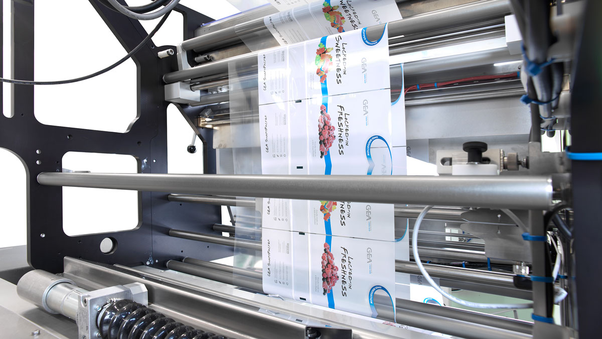 GEA SmartPacker CX400 D-Zip for stand-up pouches filml