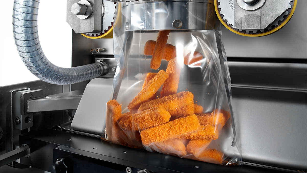 GEA SmartPacker packing Fish fingers