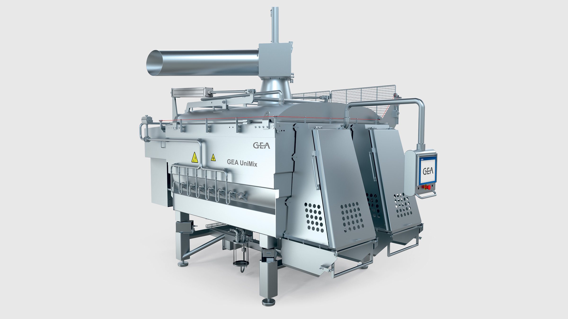 GEA UniMix | twin-shaft mixer for meat mix preparation 