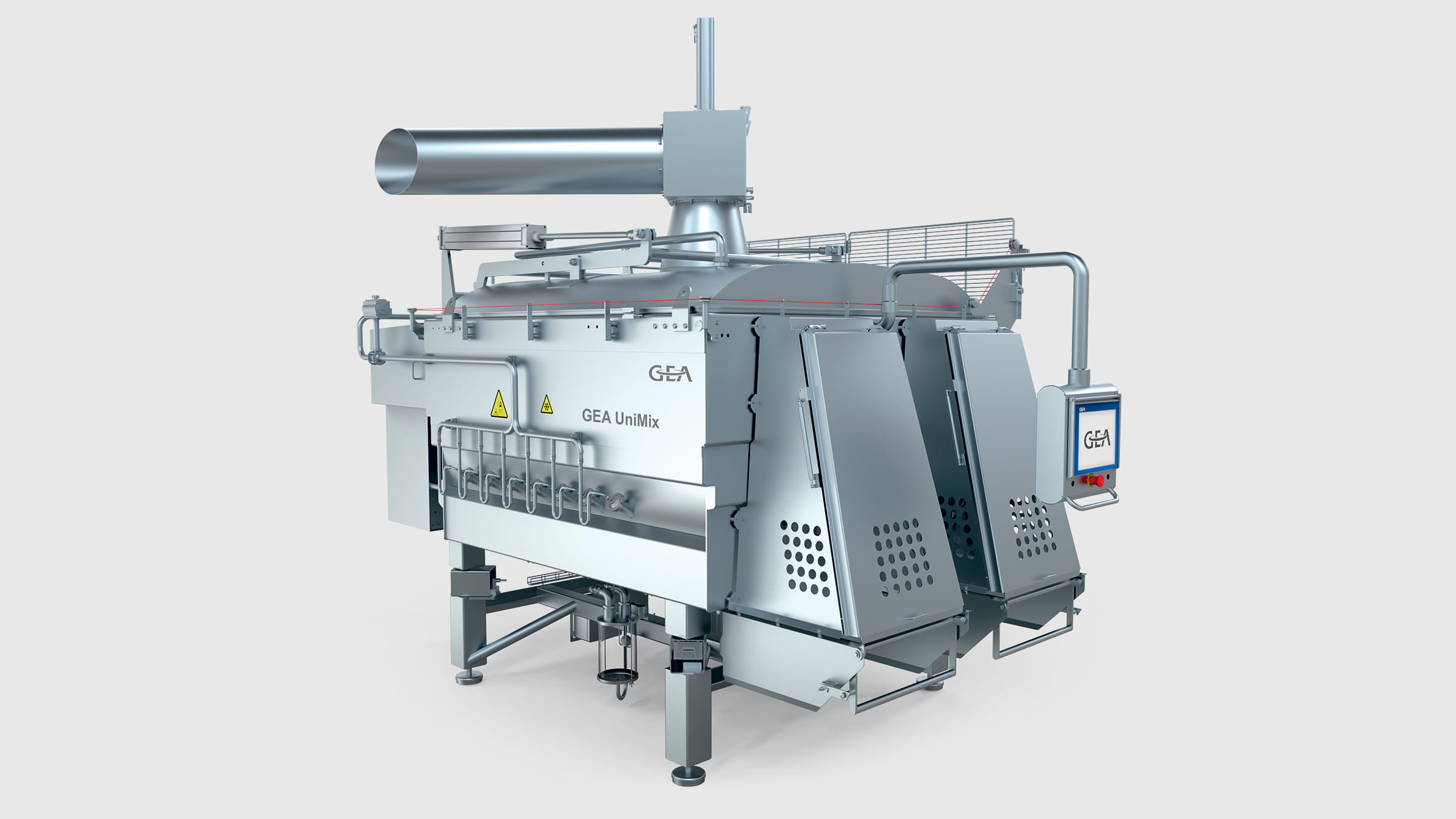GEA UniMix | twin-shaft mixer for meat mix preparation