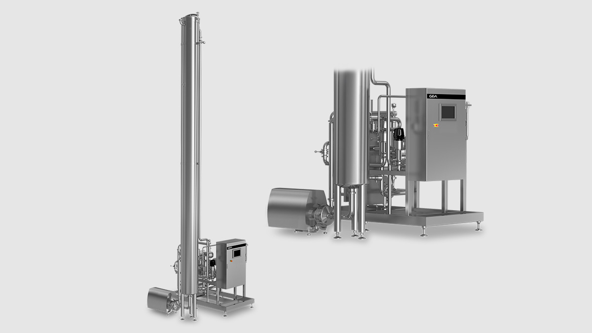 Cold water deaeration system GEA VARIDOX-C