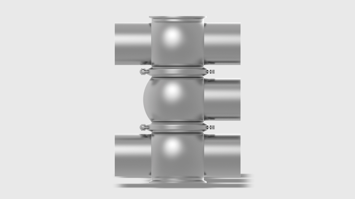 Valves with three Housings